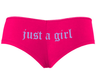 Just A Girl - Fuchsia Boyshort