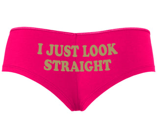 I Just Look Straight - Fuchsia Boyshort