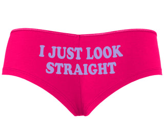 I Just Look Straight - Fuchsia Boyshort