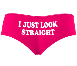 I Just Look Straight - Fuchsia Boyshort