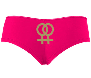 Lesbian Sign - Fuchsia Boyshort