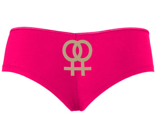 Lesbian Sign - Fuchsia Boyshort