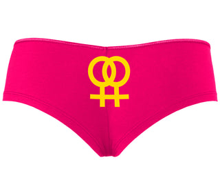 Lesbian Sign - Fuchsia Boyshort