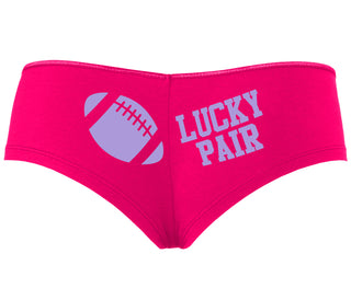 Lucky Pair - Football - Fuchsia Boyshort