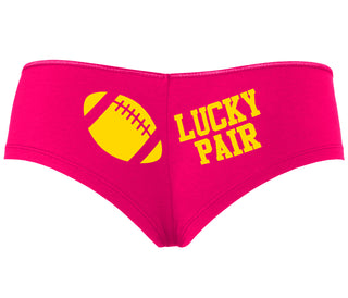Lucky Pair - Football - Fuchsia Boyshort