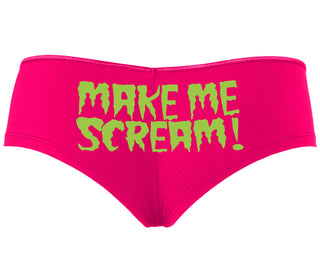 Make Me Scream - Fuchsia Boyshort