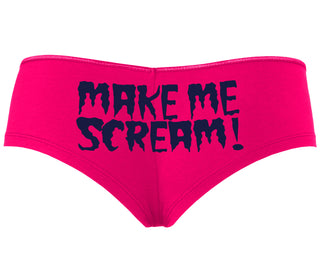 Make Me Scream - Fuchsia Boyshort