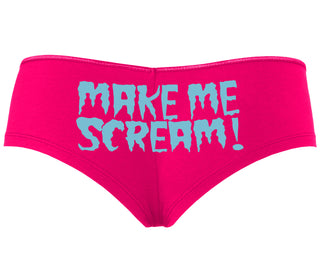 Make Me Scream - Fuchsia Boyshort