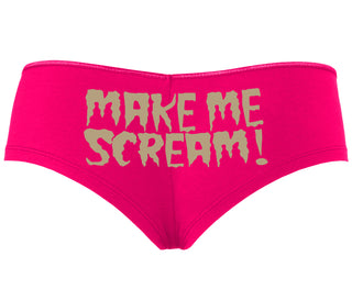Make Me Scream - Fuchsia Boyshort