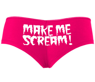 Make Me Scream - Fuchsia Boyshort