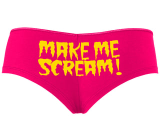 Make Me Scream - Fuchsia Boyshort