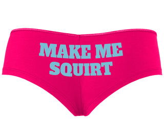 Make Me Squirt - Fuchsia Boyshort