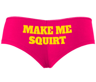 Make Me Squirt - Fuchsia Boyshort