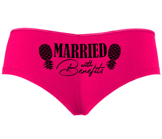 Married With Benefits - Fuchsia Boyshort
