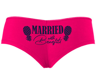 Married With Benefits - Fuchsia Boyshort