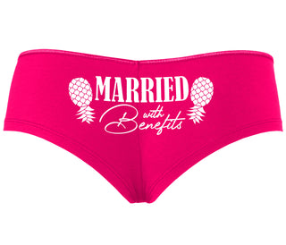 Married With Benefits - Fuchsia Boyshort
