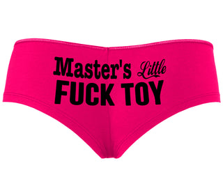 Master's Little Fuck Toy - Fuchsia Boyshort