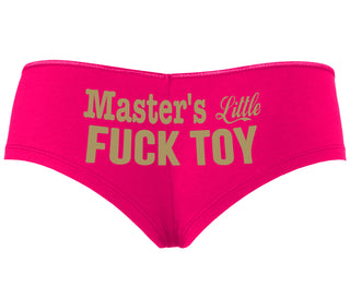 Master's Little Fuck Toy - Fuchsia Boyshort