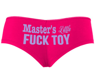 Master's Little Fuck Toy - Fuchsia Boyshort
