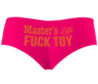 Master's Little Fuck Toy - Fuchsia Boyshort