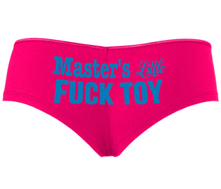 Master's Little Fuck Toy - Fuchsia Boyshort