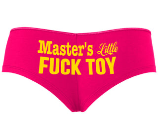 Master's Little Fuck Toy - Fuchsia Boyshort