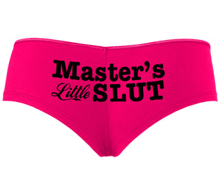 Master's Little Slut - Fuchsia Boyshort