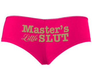 Master's Little Slut - Fuchsia Boyshort