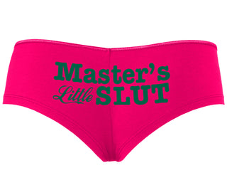 Master's Little Slut - Fuchsia Boyshort