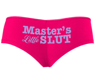 Master's Little Slut - Fuchsia Boyshort