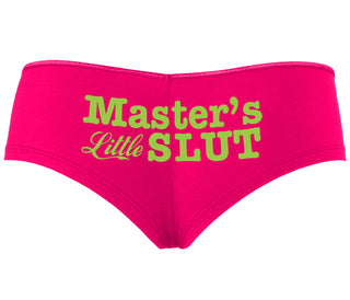 Master's Little Slut - Fuchsia Boyshort