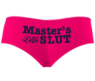 Master's Little Slut - Fuchsia Boyshort