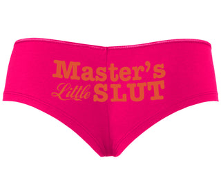 Master's Little Slut - Fuchsia Boyshort