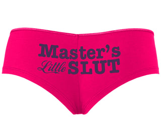 Master's Little Slut - Fuchsia Boyshort