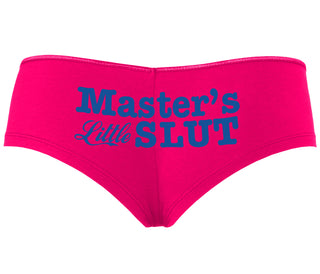 Master's Little Slut - Fuchsia Boyshort