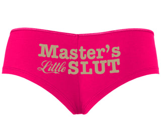 Master's Little Slut - Fuchsia Boyshort