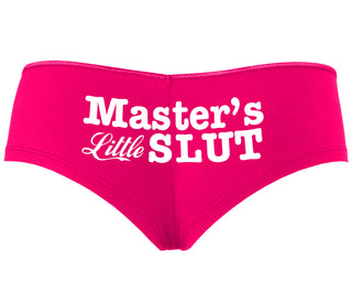 Master's Little Slut - Fuchsia Boyshort