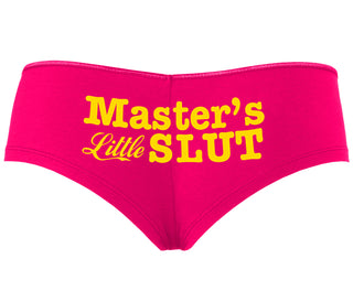 Master's Little Slut - Fuchsia Boyshort