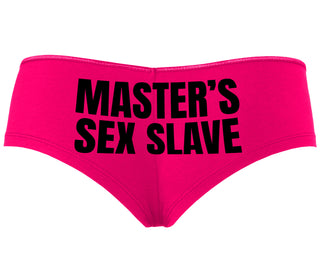 Masters Sex Slave - Fuchsia Boyshort