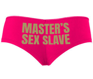Masters Sex Slave - Fuchsia Boyshort