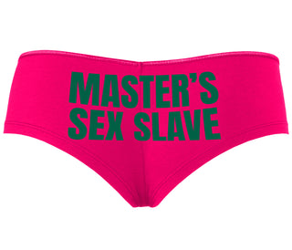Masters Sex Slave - Fuchsia Boyshort