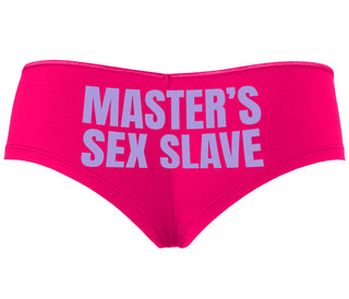 Masters Sex Slave - Fuchsia Boyshort
