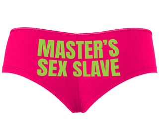 Masters Sex Slave - Fuchsia Boyshort