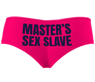 Masters Sex Slave - Fuchsia Boyshort