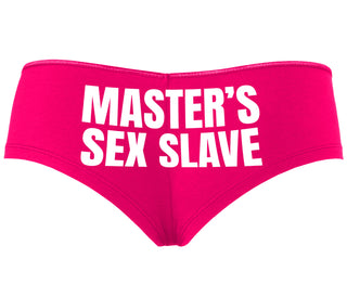 Masters Sex Slave - Fuchsia Boyshort