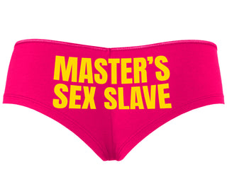 Masters Sex Slave - Fuchsia Boyshort