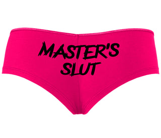 Master's Slut - Fuchsia Boyshort