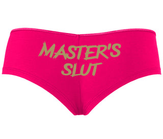Master's Slut - Fuchsia Boyshort