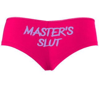 Master's Slut - Fuchsia Boyshort