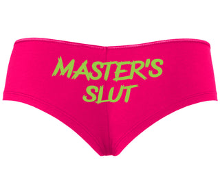 Master's Slut - Fuchsia Boyshort